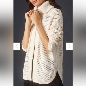 Varley Finn Longline Knit Jacket, Size L